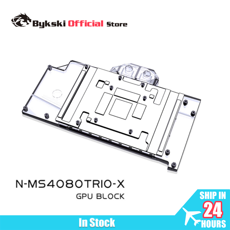 Rtx 4080 Water Cooling Block - Bykski bloco gpu para msi rtx