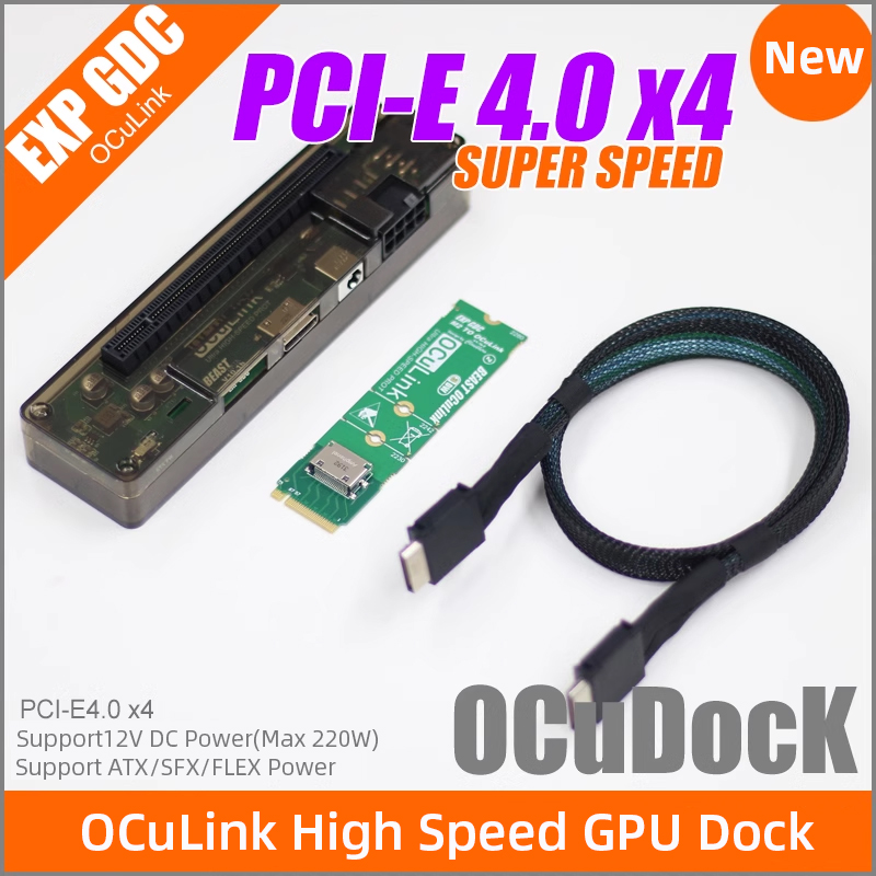 Oculink Gpu Dock Station - Adaptador de Placa Gráfica Externa EXP