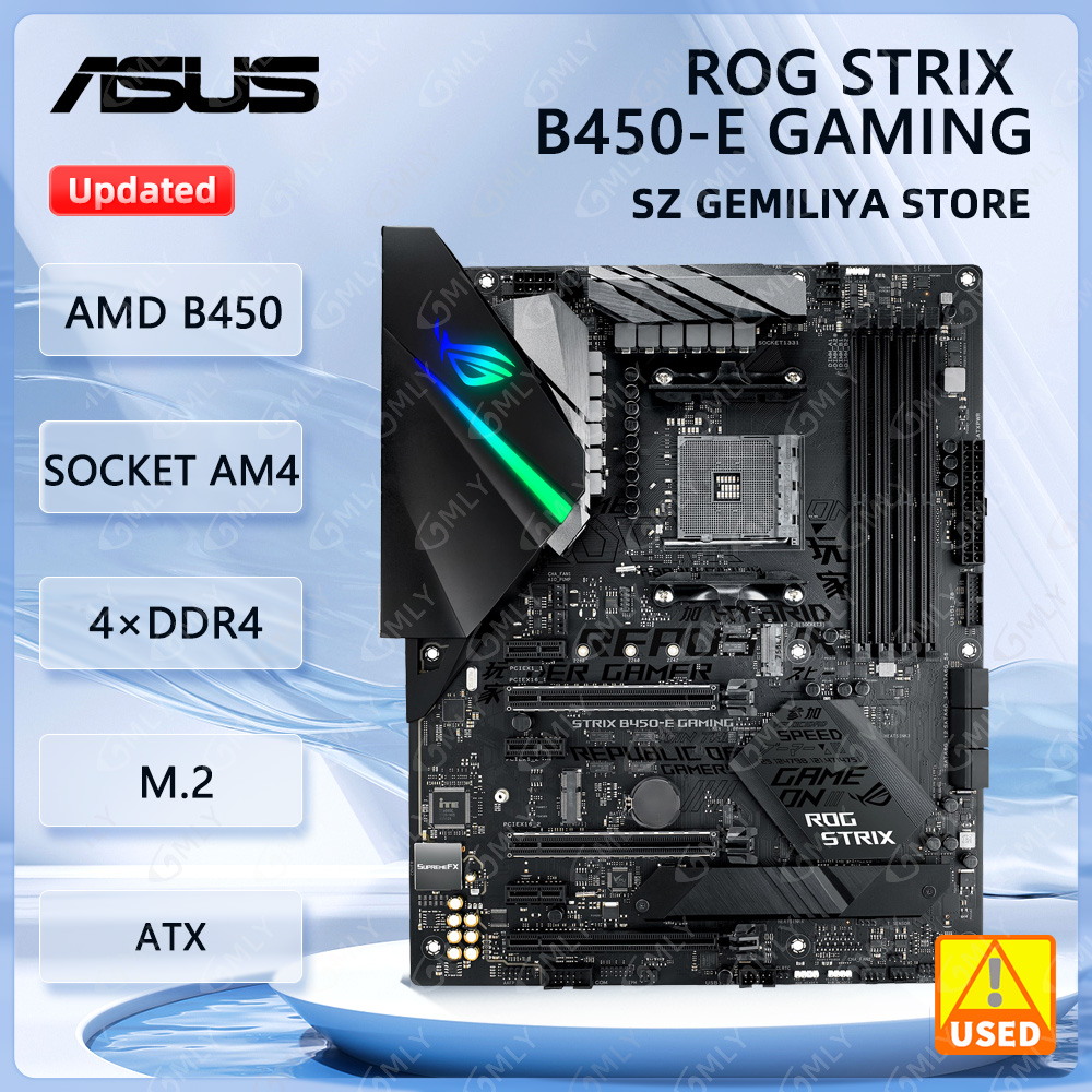 Rtx 3090 24Gb Gddr6X - Placa-mãe ASUS ROG STRIX B450-E GAMING