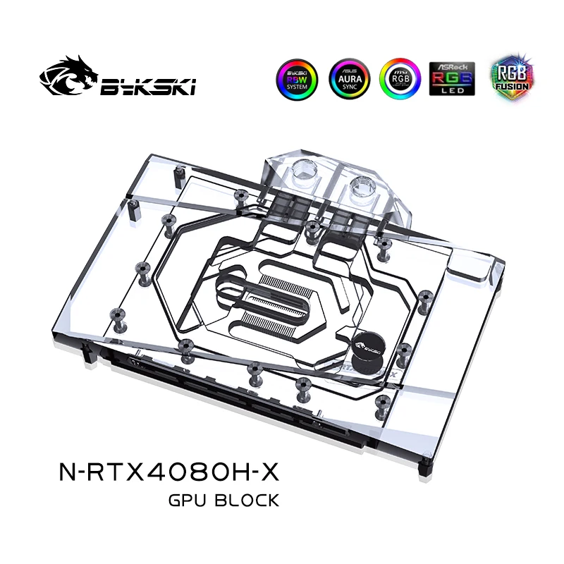 Bykski gpu bloco de água para  - Rtx 4080 Water Cooling Block avaliação e preço