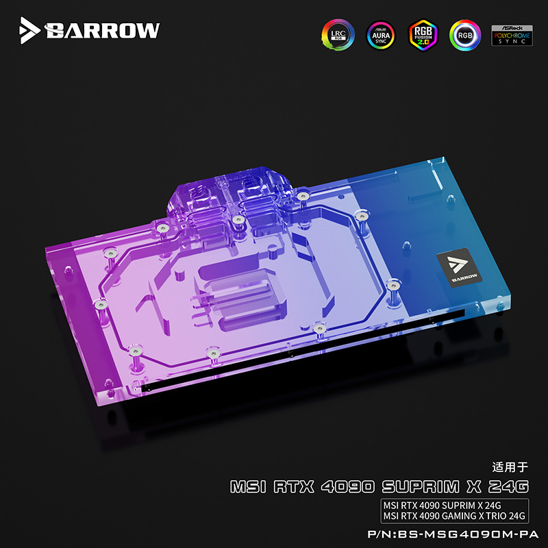 Bloco de água de cobertura tot - Rtx 4090 Water Block Full Cover avaliação e preço
