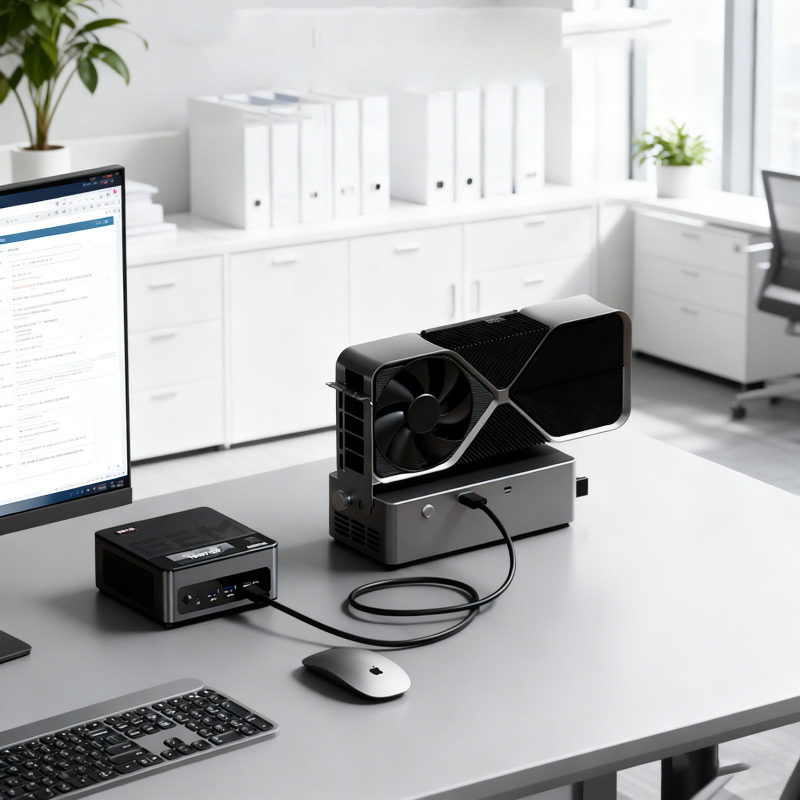 Docking Station EGPU 800W PSU  - Oculink Gpu Dock Station avaliação e preço