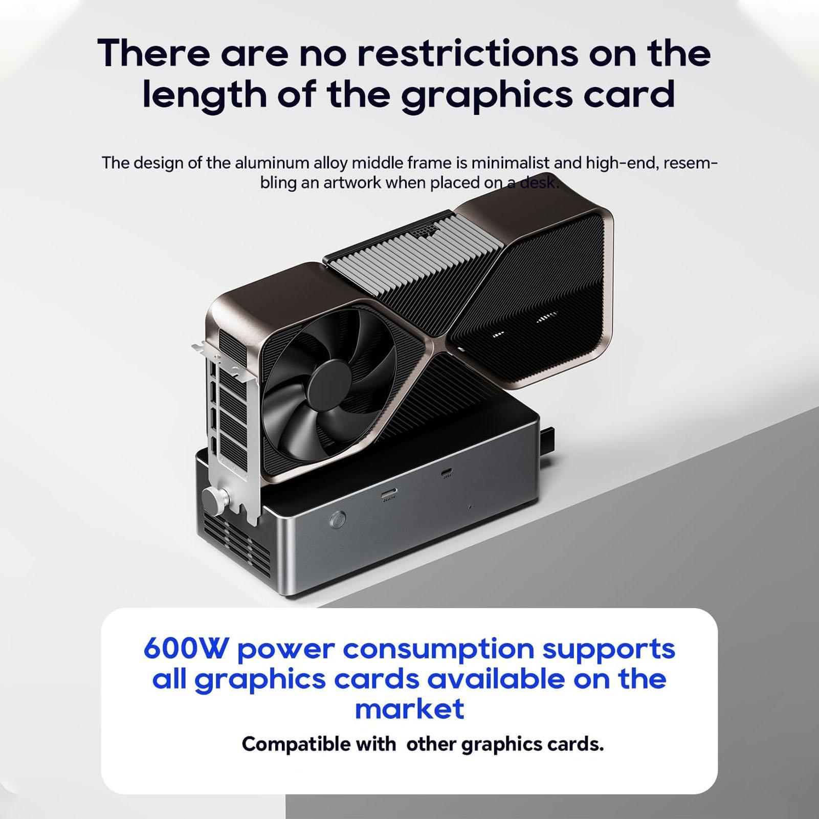 Docking Station EGPU 800W PSU  - Oculink Gpu Dock Station avaliação e preço