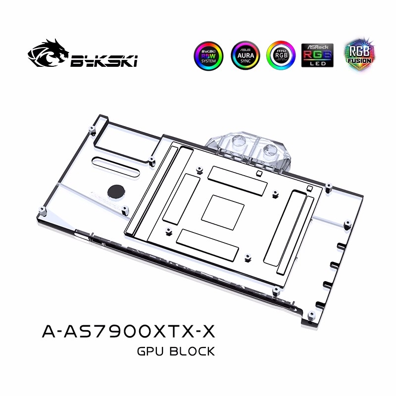 Bloco de Água Bykski para Plac - Rx 7900 Xt 20Gb avaliação e preço